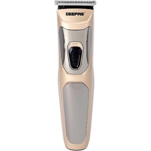 Geepas Gtr56023 Rechargeable Hair Clipper Precise Beard Styler With Fine Steel Head - Pack of 1, Small, Gold