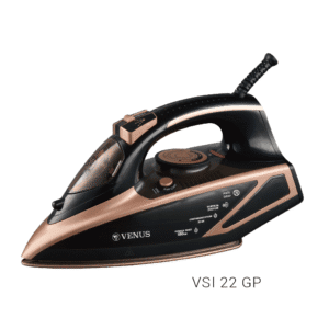 Venus 2400W Steam Iron with Vertical & Steam Burst VSI22GP- Black