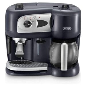 De'Longhi BCO260CD.1 Combined Espresso Machine, 2-in-1 Coffee Pump and Coffee Maker, Black