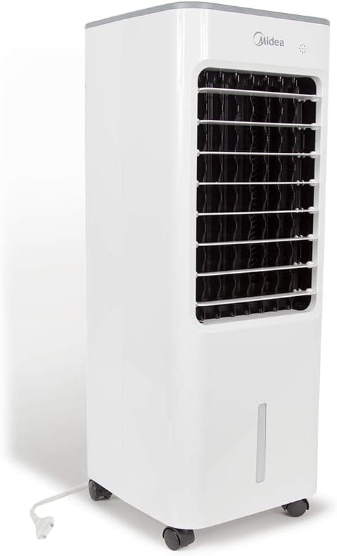 Midea Air Cooler For Home With 3 Speed Levels, 4.8L Water Tank Capacity For Outdoor & Indoor Use, Whisper-Quiet Performance and Powerful Air Flow - AC100-18B - Image 2