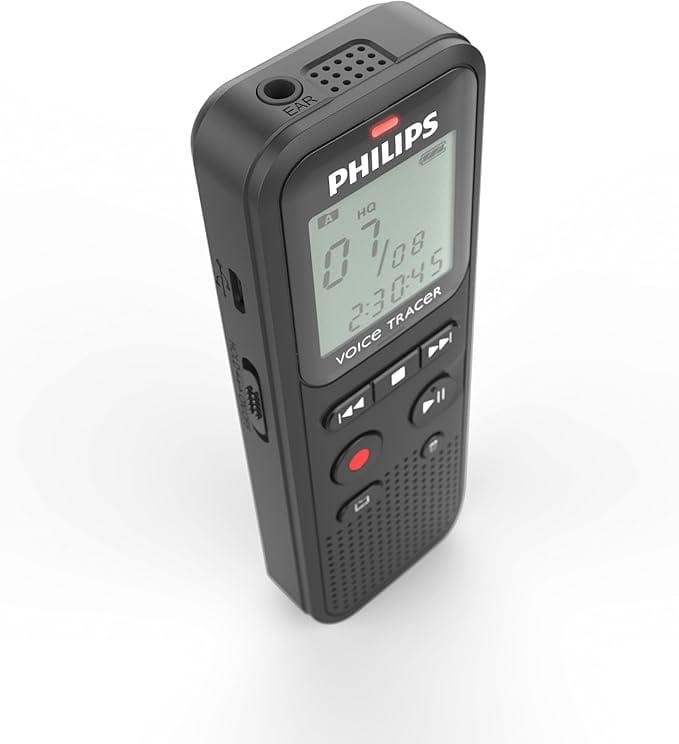Philips Voice Recorder DVT1160 Black - Image 5