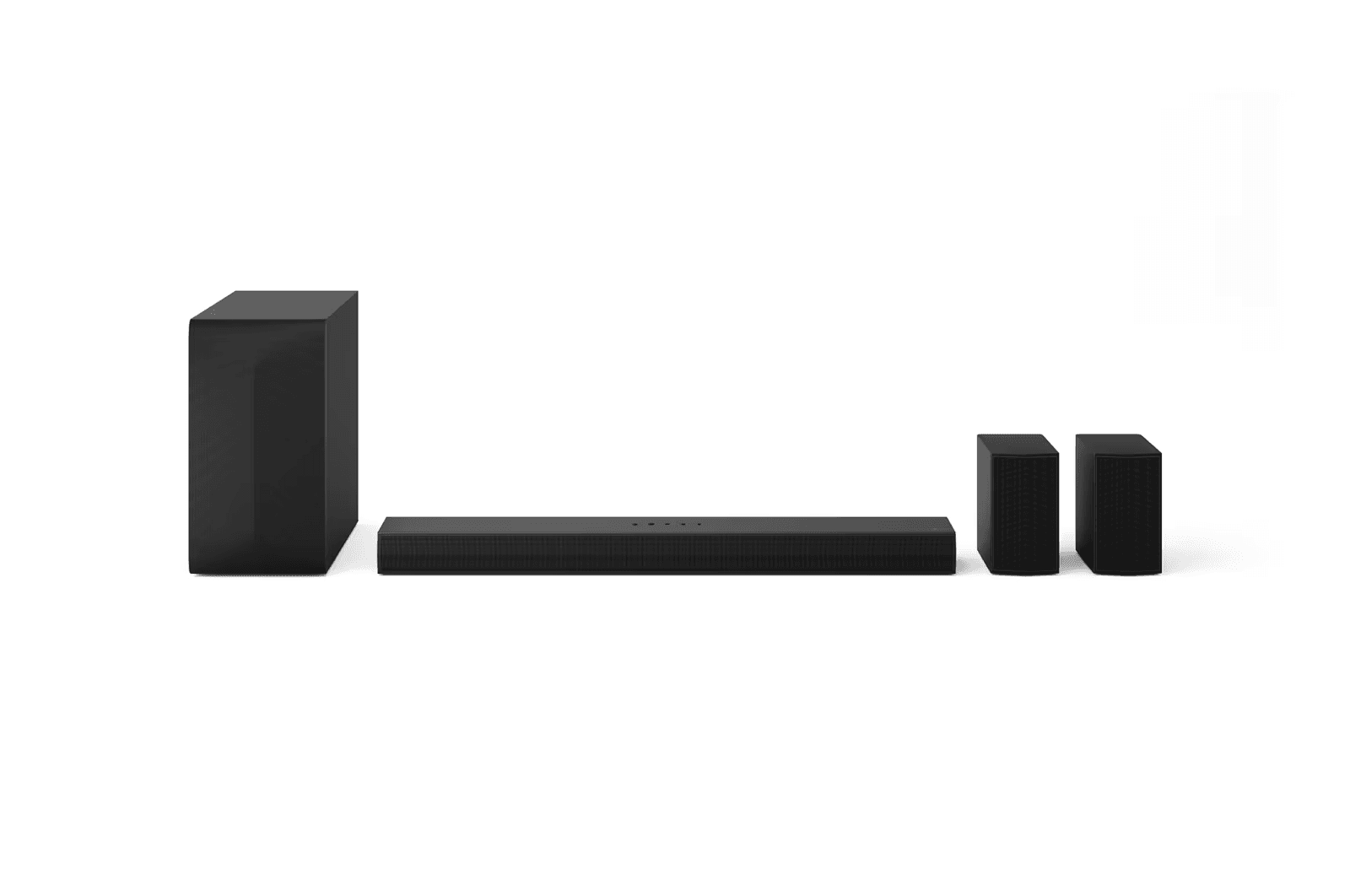 LG S65TR 600W 5.1 Channel Dolby Digital, Wireless Subwoofer & Rear Speaker with Built-in Receiver, AI Sound Pro Home Theater Soundbar with HDMI, USB & Bluetooth Connectivity