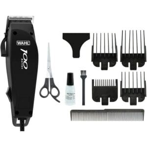 Wahl 100 Series Mains Hair Clipper Set, Black (79233-917)