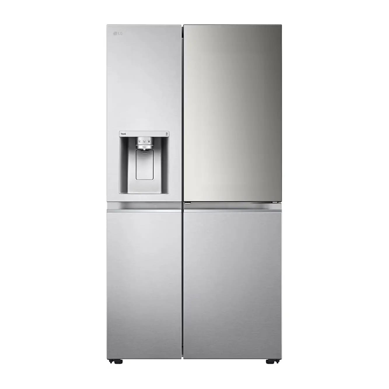 LG Refrigerator 635Ltrs | Mirror InstaView Door-in-Door | UVnano™ GC-X267MSEW Noble Steel