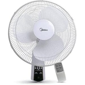 Midea Wall Fan with Remote, White FW407JR