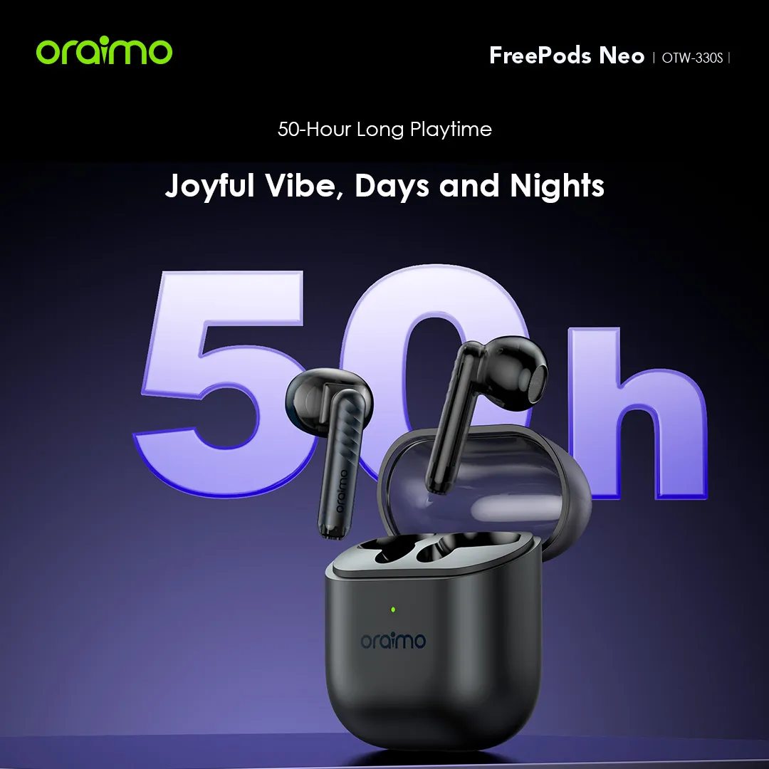 Oraimo OTW-330S FreePods Neo Half In Ear True Wireless Earbuds - Image 10