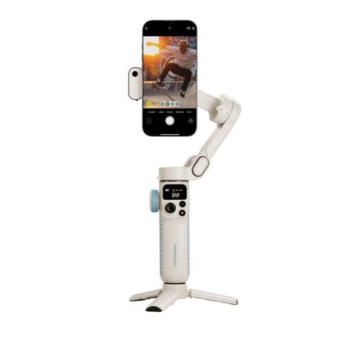 Powerology Magwave 3-Axis Gimbal Stabilizer for iPhone & Android – Multicolor
