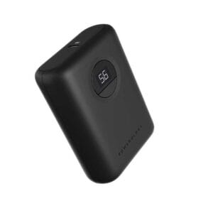 Powerology 10000mAh Ultra Compact Power Bank – 20W Fast Charge, USB‑C PD & QC 3.0
