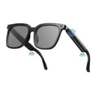 Powerology Paganspo AI Camera Smart Glasses, Up to 10 Hours Playback Time, Dual Silicone Microphones, 4GB Internal Storage, 8MP Camera, Immersive Stereo Audio, Voice Assistant, Real-Time Translation - Multicolor