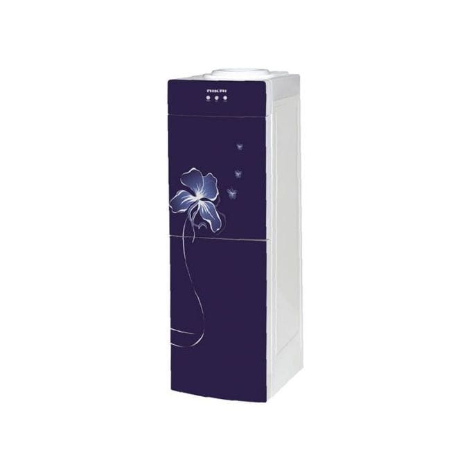 Nikai NWD1606R Hot, Normal & Cold 3-Tap Free-Standing Water Dispenser with Refrigerator – Multi-Colour
