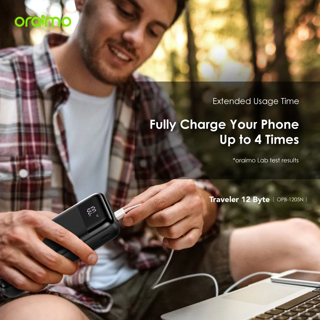 Oraimo OPB-1205N Traveler 12 Byte 20000mAh 12W Power Bank - Image 7