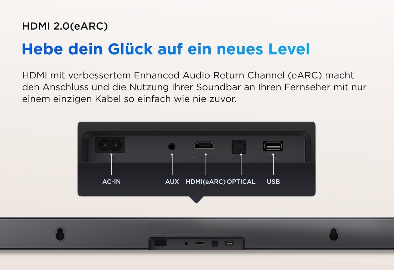 TCL S45H 2.0ch Pro All-in-One Deep Bass Soundbar - Image 8
