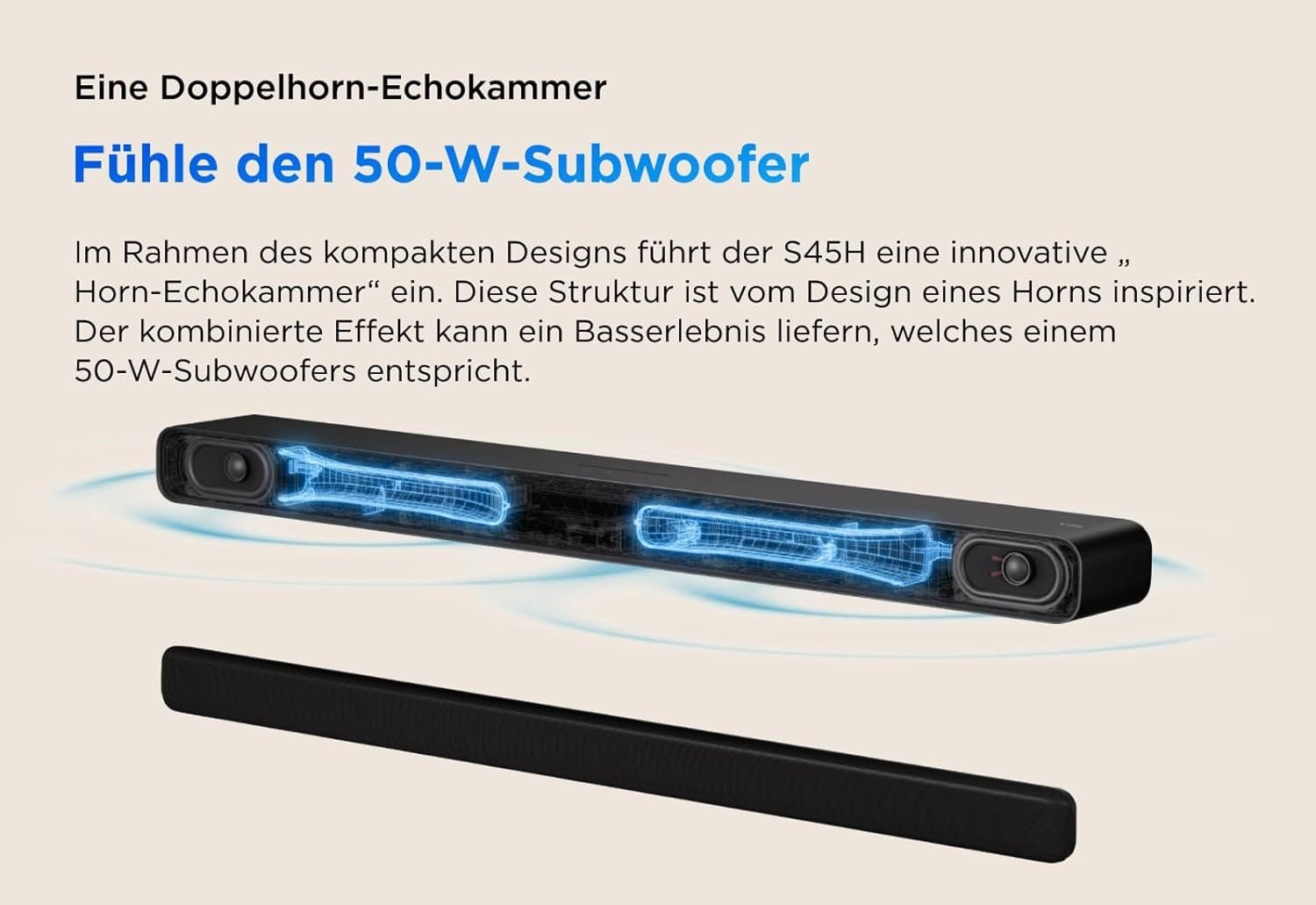TCL S45H 2.0ch Pro All-in-One Deep Bass Soundbar - Image 7