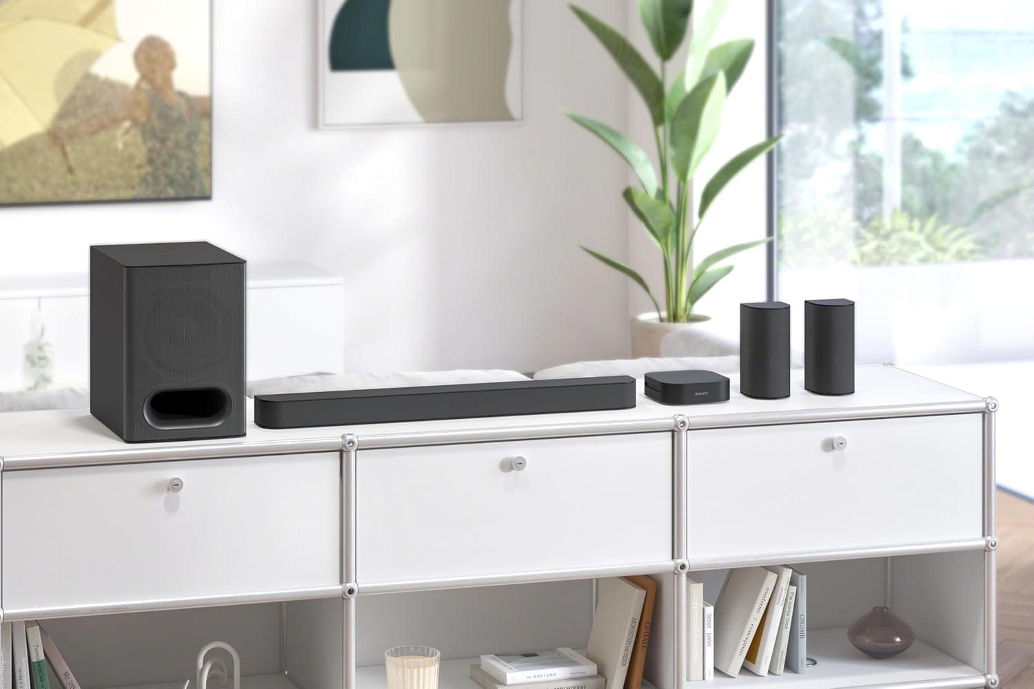 Sony Bravia Theatre System 6(HT-S60) Real 5.1ch 1000W,Dolby Atmos/DTS:X Soundbar Home Theatre with Powerful subwoofer & Wireless Rear Speakers,Voice Zoom3,BCA App, Bluetooth,HDMI eARC - Image 7