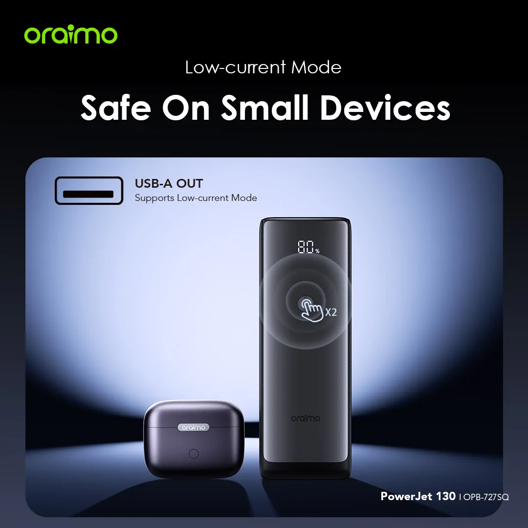 Oraimo OPB-727SQ PowerJet 130 27600mAh 130W Power Bank - Image 5
