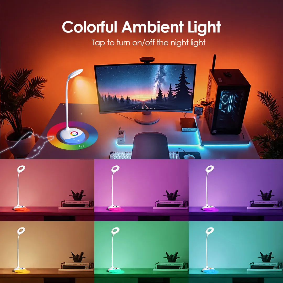 Oraimo ODL-201A Corner Glow 5W RGB Ambient Light Desktop Lamp - Image 4