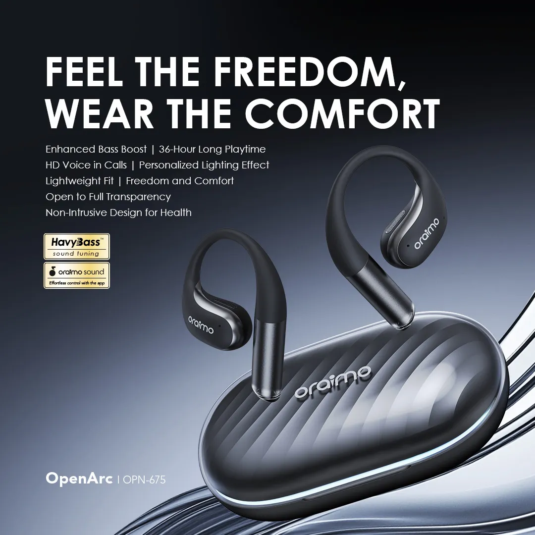 Oraimo OpenArc Open-Ear Wireless Earphones - Image 13