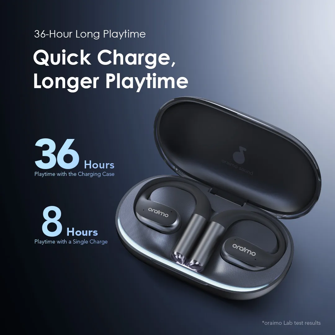 Oraimo OpenArc Open-Ear Wireless Earphones - Image 10