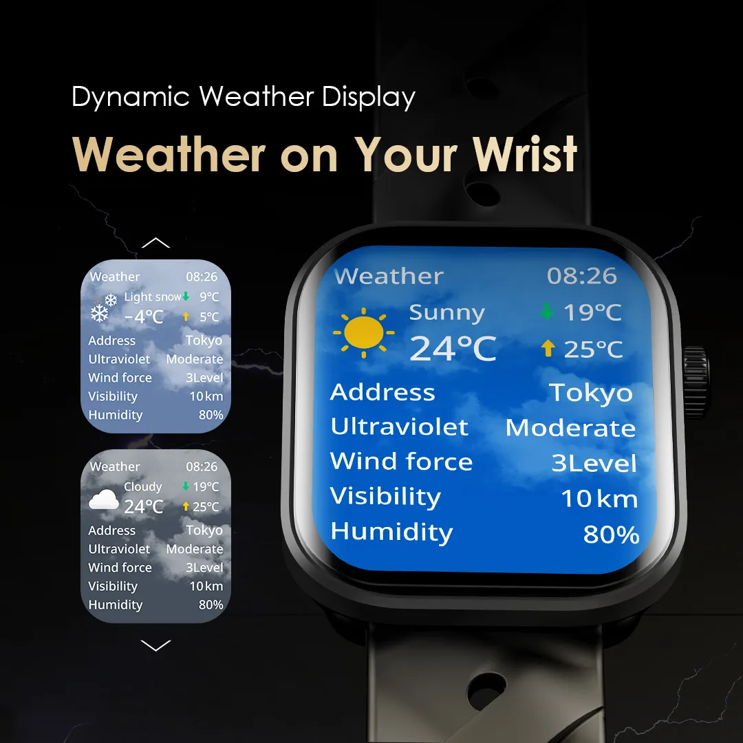 Oraimo OSW-811H Watch Pro AM 1.85″ AMOLED IP68 Smart Watch - Image 9