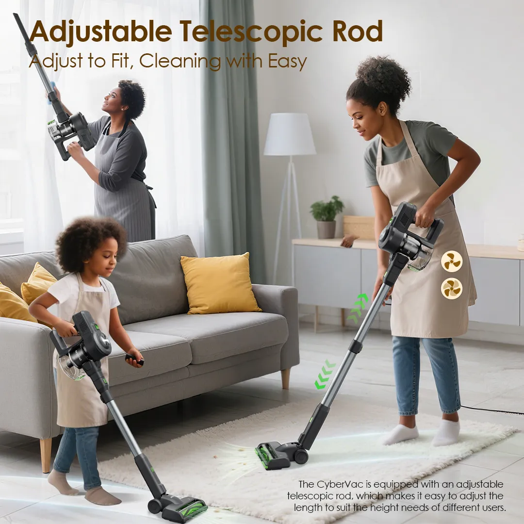 Oraimo CyberVac 180W Wireless Stick Vacuum Cleaner - Image 5