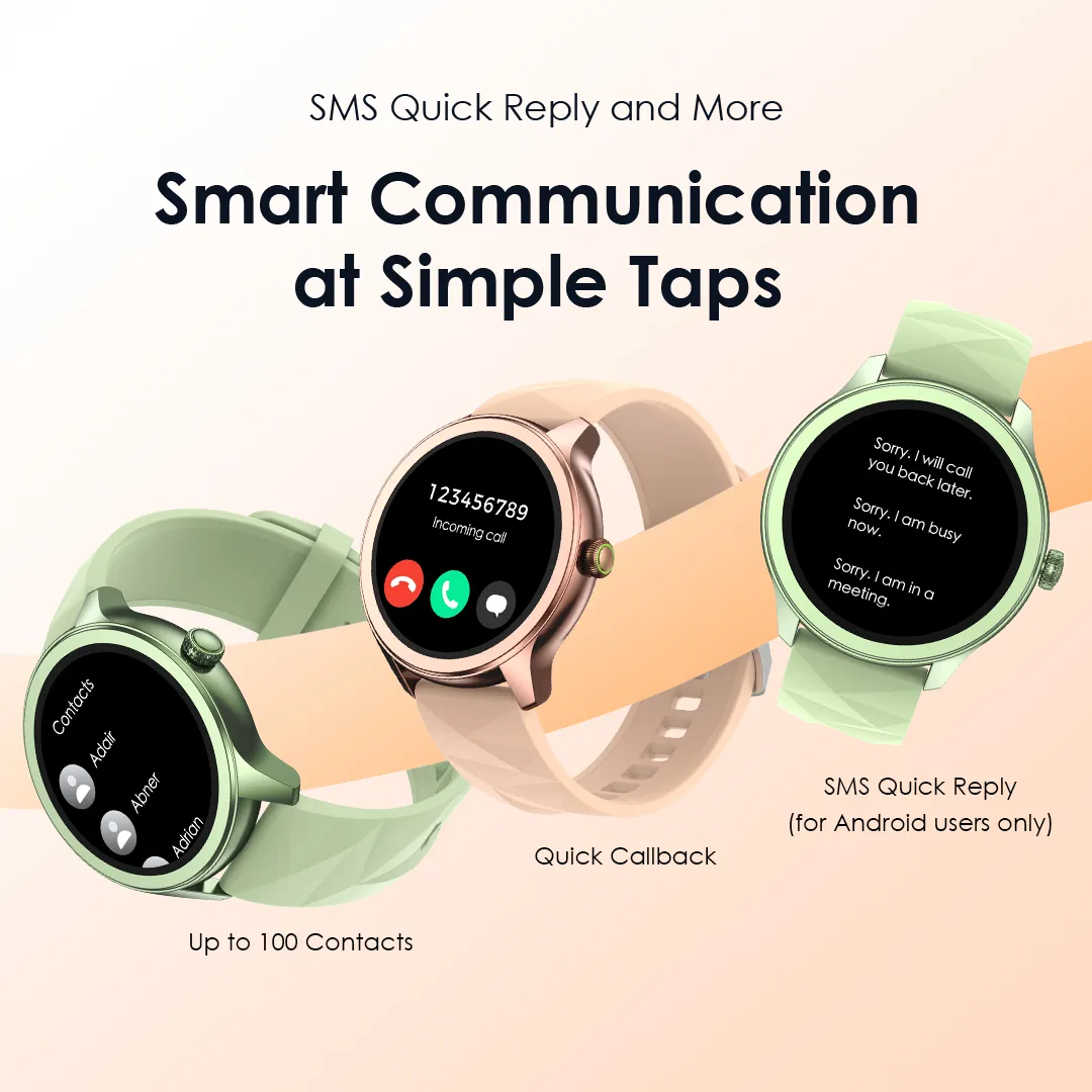 Oraimo OSW-30 Watch 2R Colorful 1.39" TFT IP68 Smart Watch - Image 9