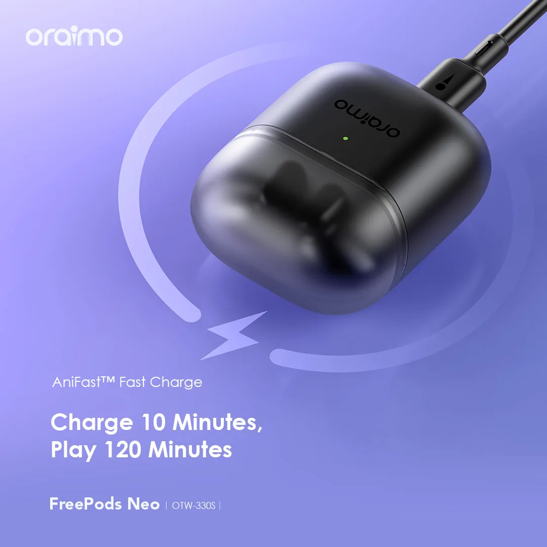 Oraimo OTW-330S FreePods Neo Half In Ear True Wireless Earbuds - Image 6