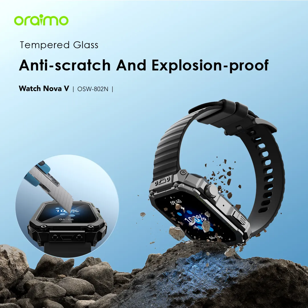 Oraimo Watch Nova V 2.01" HD Video Watch Faces Smart Watch - Image 10