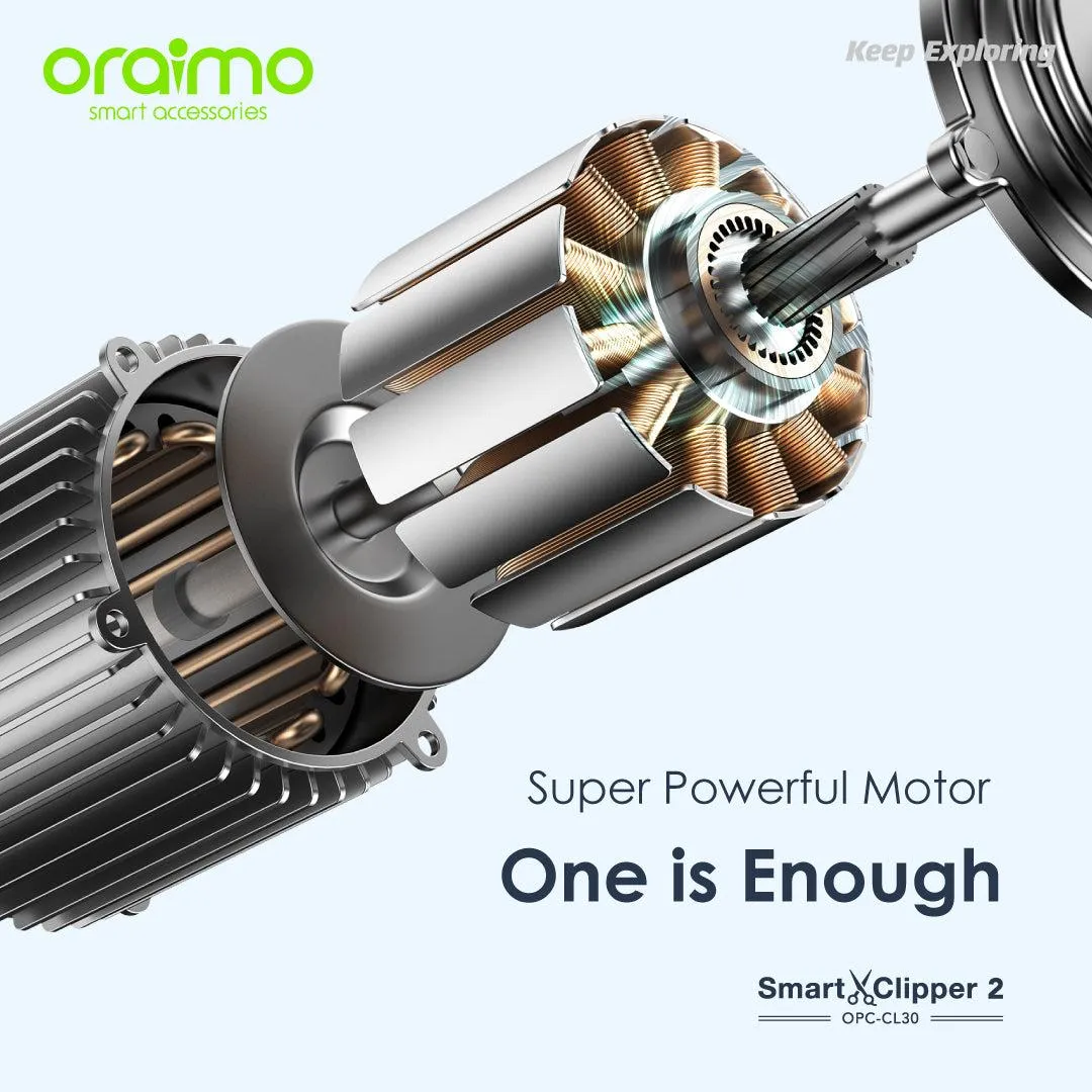 Oraimo OPC-CL30 Smart Clipper 2 Professional Hair Clipper - Image 6