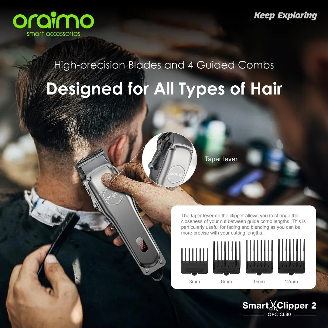 Oraimo OPC-CL30 Smart Clipper 2 Professional Hair Clipper - Image 4