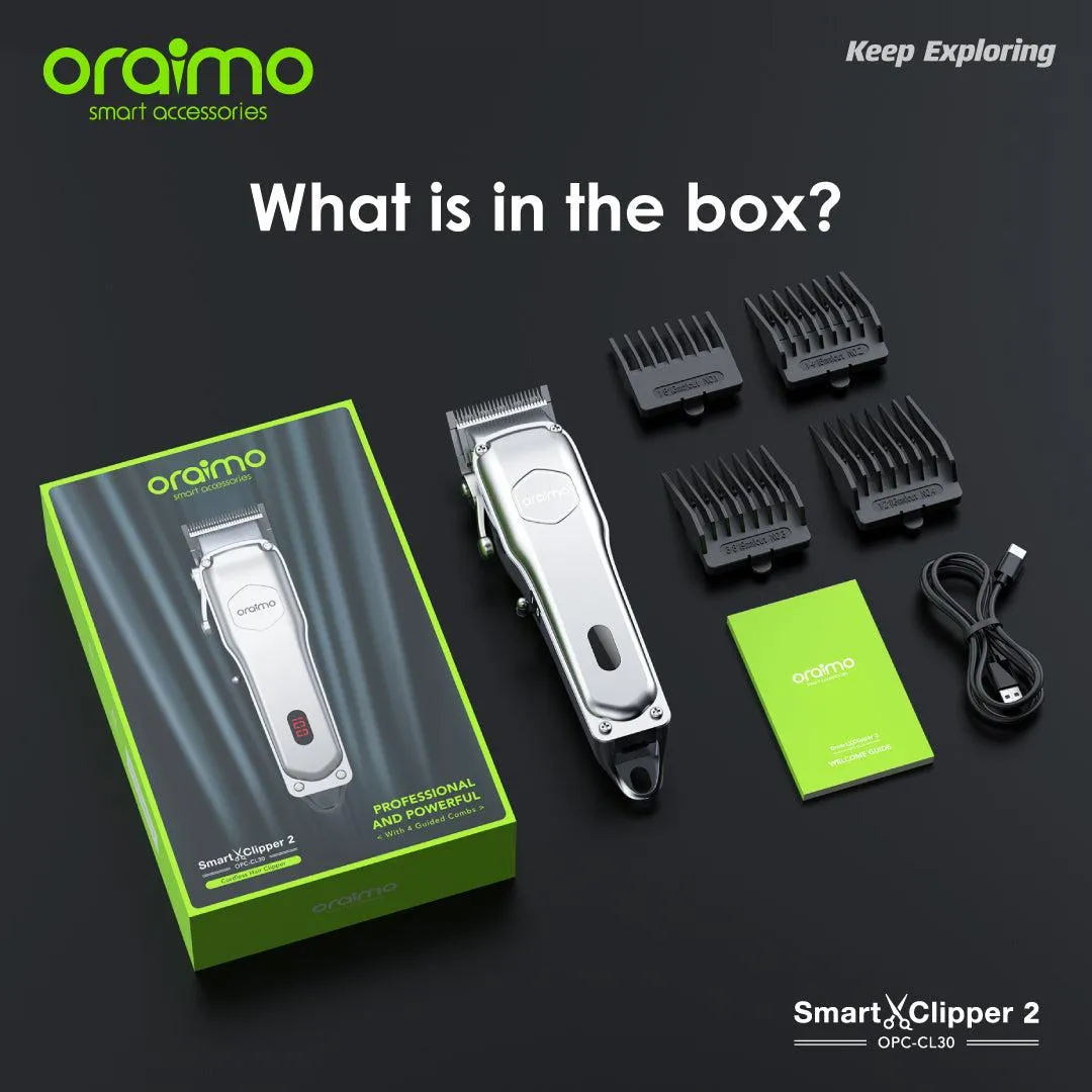 Oraimo OPC-CL30 Smart Clipper 2 Professional Hair Clipper - Image 2