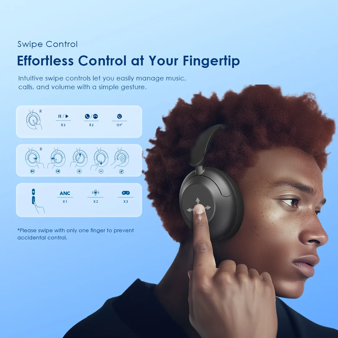 Oraimo BoomPop Pro ANC Over-Ear Headphones - Image 9