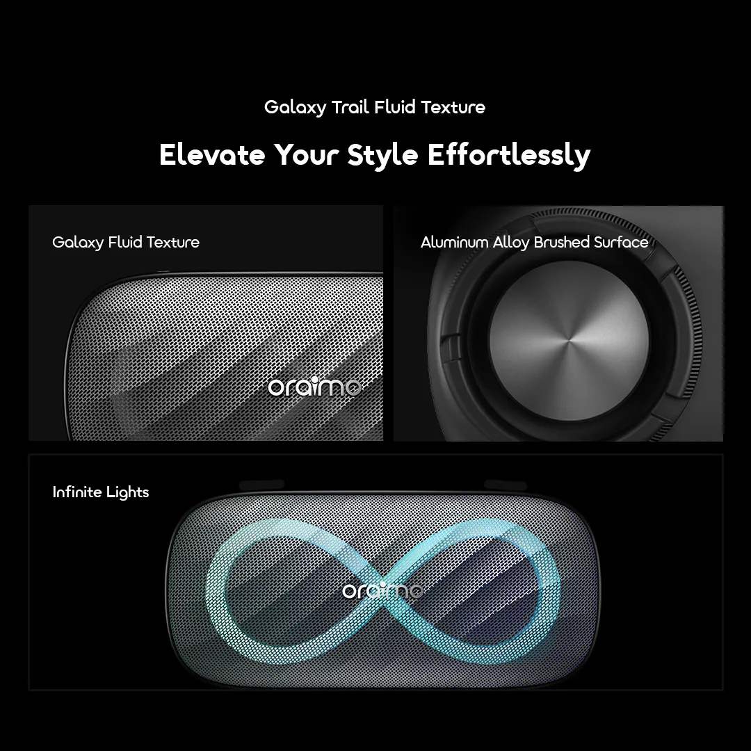 Oraimo SpaceBox Pro 80W Karaoke-Support Wireless Speaker - Image 2