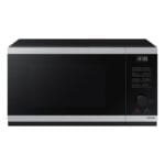 Samsung MS23DG4504AT Solo Microwave, 23 Litre, 800W Power, Triple Distribution System, Quick Defrost, Ceramic Inside™, Dial & Button Control, Silver