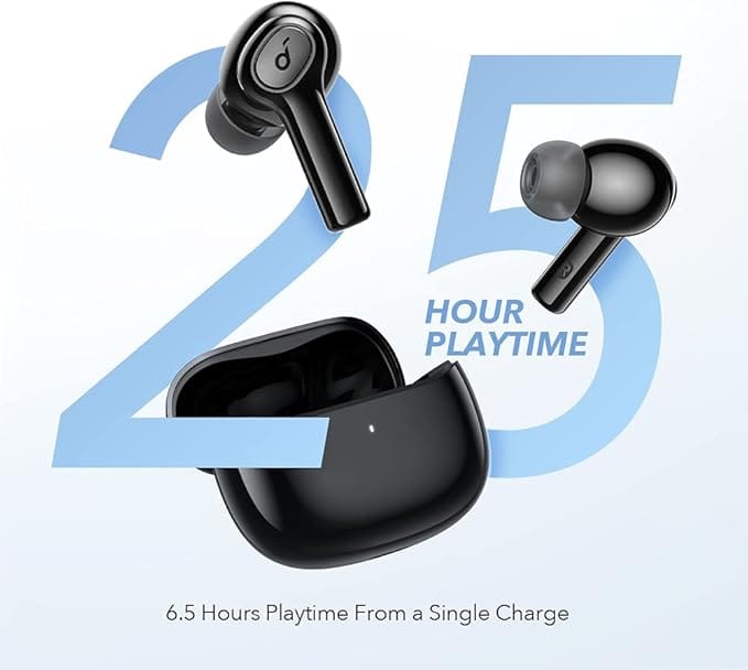 Soundcore Bluetooth Earphones, Anker R100 True Wireless Earbuds 10mm Dynamic Drivers with BassUp Technology, Fast Charge, 25H Playtime, Bluetooth 5.0, IPX5 Waterproof, Clear Calls, Secure Fit - Image 5