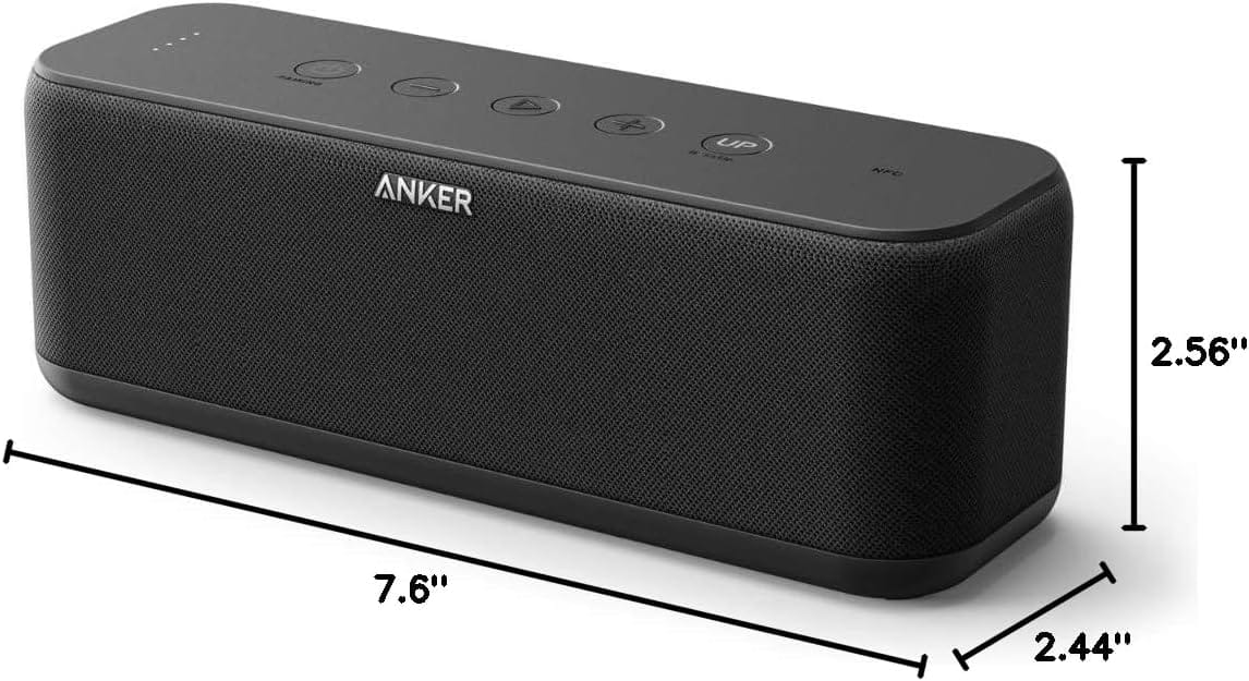 Anker SoundCore Boost 20W Bluetooth Speaker with BassUp Technology - 12h Playtime, IPX5 Water-Resistant, Portable Battery with 66ft Bluetooth Range/Superior Sound & Bass. - Image 3