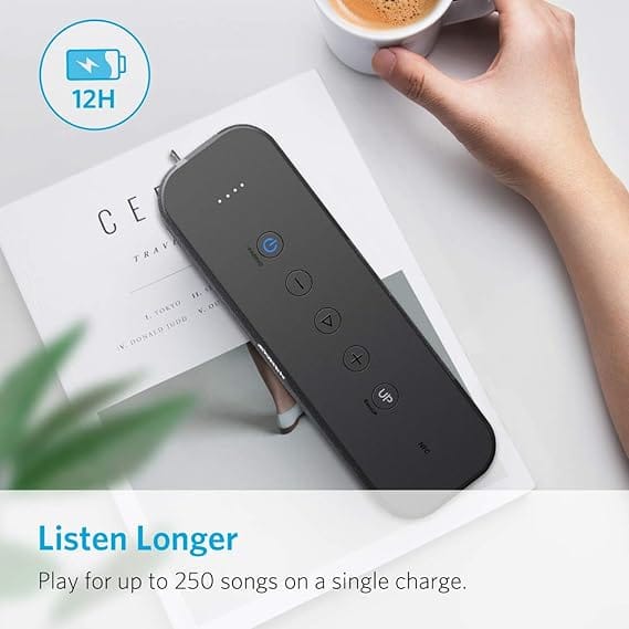 Anker SoundCore Boost 20W Bluetooth Speaker with BassUp Technology - 12h Playtime, IPX5 Water-Resistant, Portable Battery with 66ft Bluetooth Range/Superior Sound & Bass. - Image 8