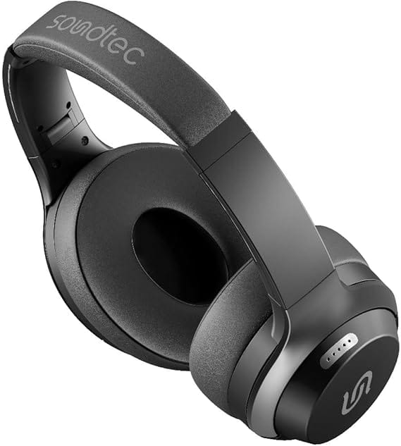Porodo Soundtec Hybrid ANC Headphone Noise Cancelling Comfort Cushions 30 Hours - Image 7