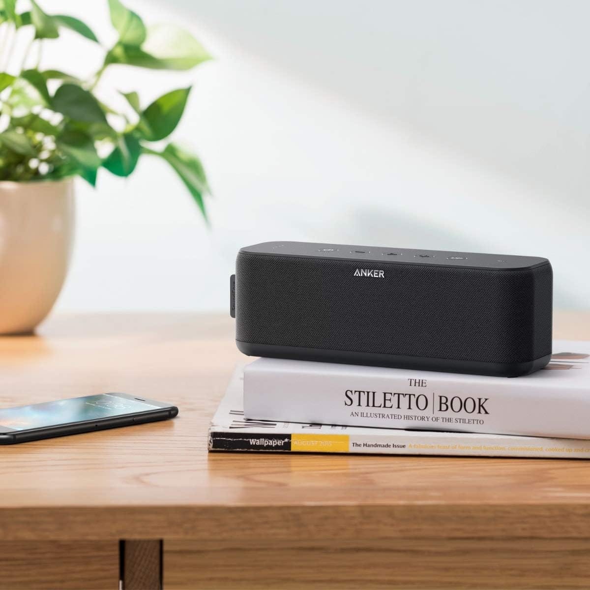 Anker SoundCore Boost 20W Bluetooth Speaker with BassUp Technology - 12h Playtime, IPX5 Water-Resistant, Portable Battery with 66ft Bluetooth Range/Superior Sound & Bass. - Image 6