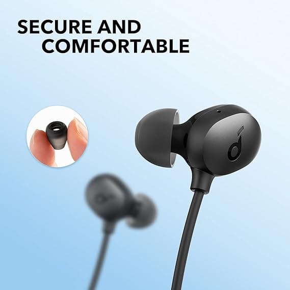 Soundcore by Anker Life U2i Wireless Neckband Headphones, 10mm Drivers with BassUp Technology, 24H Playtime, AI-Enhanced Calls, Foldable and Lightweight, IPX5 Water-Resistant, Secure Fit, Bluetooth 5 - Image 2