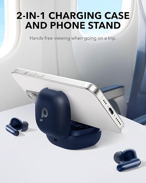 Soundcore P40i by Anker, Noise Cancelling Wireless Earbuds, Adaptive Noise Cancelling to Environments, Heavy Bass, 60H Playtime, 2-in-1 Case and Phone Stand, IPX5, Wireless Charging, Bluetooth 5.3 - Image 10