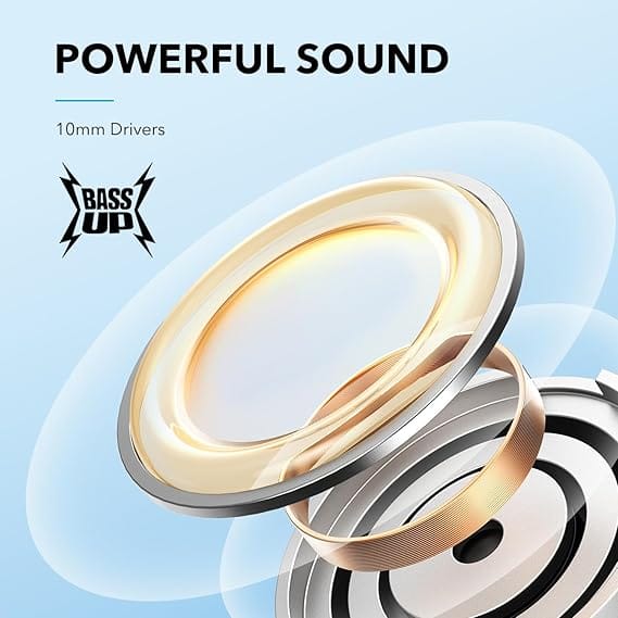 Soundcore by Anker Life U2i Wireless Neckband Headphones, 10mm Drivers with BassUp Technology, 24H Playtime, AI-Enhanced Calls, Foldable and Lightweight, IPX5 Water-Resistant, Secure Fit, Bluetooth 5 - Image 7
