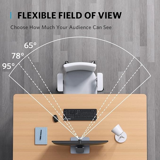 Anker PowerConf C200 2K Webcam for PC, Computer Camera with AI-Noise Canceling Microphones, Stereo Mics, Adjustable Field of View, Low-Light Correction. - Image 4