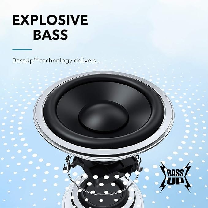 Soundcore Anker Mini 3 Bluetooth Speaker, BassUp and PartyCast Technology, USB-C, Waterproof IPX7, and Customizable EQ - Black - Image 6