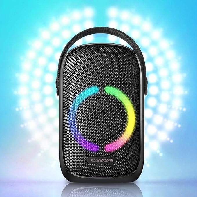 Soundcore Anker Rave Neo Speaker Special Edition Portable Bluetooth Party Speaker Black, 15W, Up to 18H Play Time, A33A0 - Image 5
