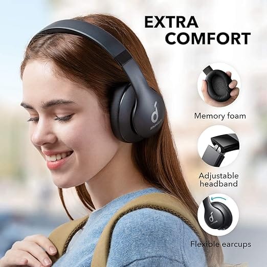 Anker Soundcore Life 2 Neo Wireless Headphones, Over Ear Wireless Bluetooth Headphone. - Image 2