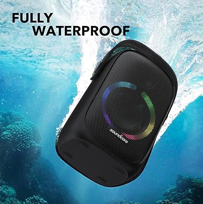 Soundcore Anker Rave Neo Speaker Special Edition Portable Bluetooth Party Speaker Black, 15W, Up to 18H Play Time, A33A0 - Image 8