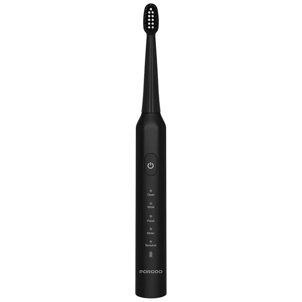 Porodo Lifestyle W-Sonic Electric Toothbrush - Black - Image 5