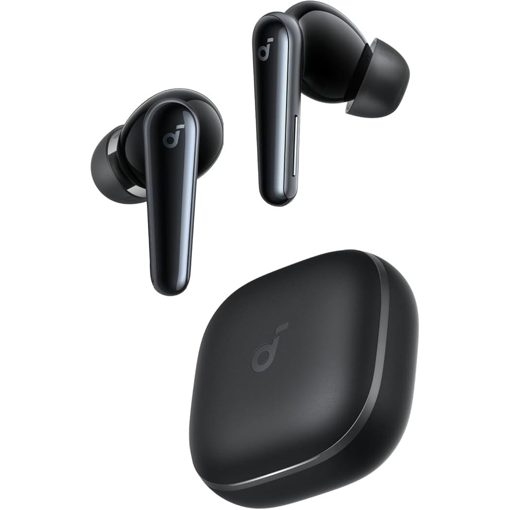 Soundcore Liberty 5 by Anker, Noise-Cancelling Wireless Earbuds, 2x Stronger Voice Reduction, Real-Time Adaptive Noise Cancellation, Fast Charging, Dolby Audio, 6-Mic AI Clear Calls, Long Battery Life