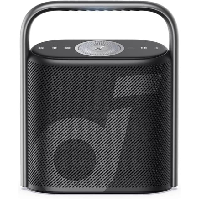 Soundcore Motion X500 Portable Bluetooth Speaker, Wireless Speaker with Immersive Spatial Audio, Wireless Hi-Res Sound with 3X Detail, 3-Channel Audio, and an Upward Firing Driver with Ambient Light