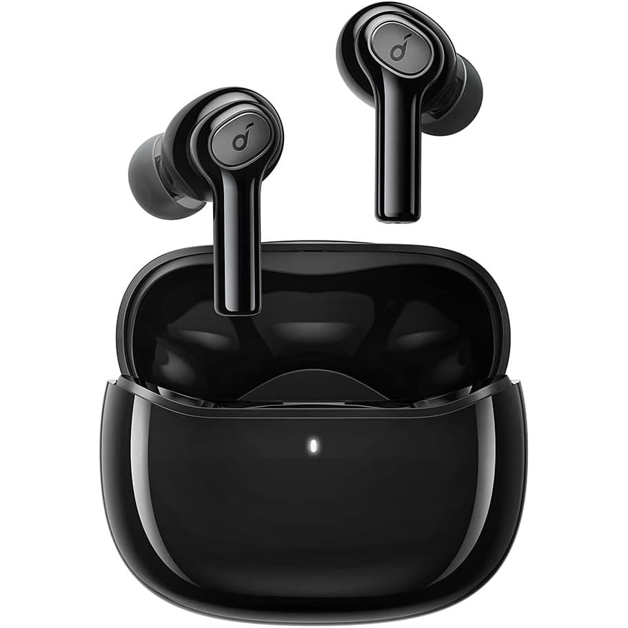 Soundcore Bluetooth Earphones, Anker R100 True Wireless Earbuds 10mm Dynamic Drivers with BassUp Technology, Fast Charge, 25H Playtime, Bluetooth 5.0, IPX5 Waterproof, Clear Calls, Secure Fit